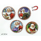 MAGNETE DEC. NAT. 7.5CM 4ASS EAN 8015361224882 INGROSSO CALAMITE NATALIZIE