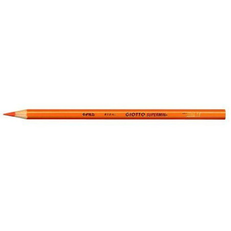 GIOTTO SUPERMINA ARANCIONE C.12 EAN 8000825239113 INGROSSO MATITE COLORATE