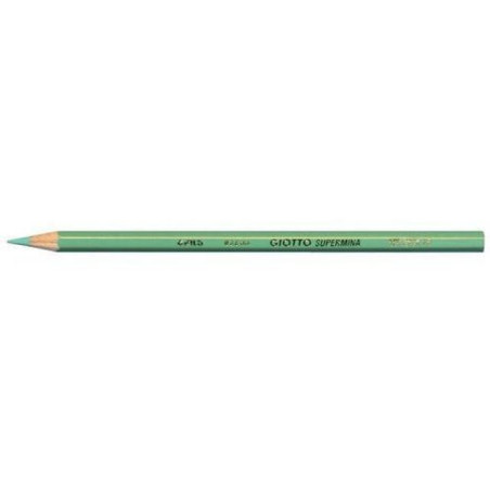 GIOTTO SUPERMINA VERDE SALVIA C.12 MINA 3.8MM EAN 8000825239564 INGROSSO MATITE COLORATE