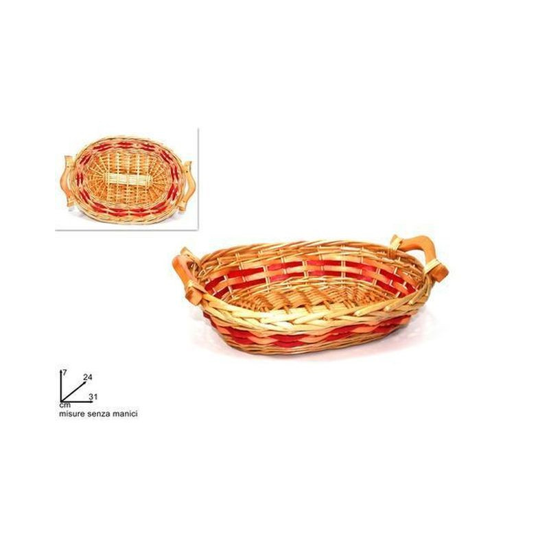 CESTA OVALE 31X24CM EAN 8033113253379 INGROSSO CESTI NATALIZI CESTA OVALE 31X24CM EAN 8033113253379 INGROSSO CESTI NATALIZI