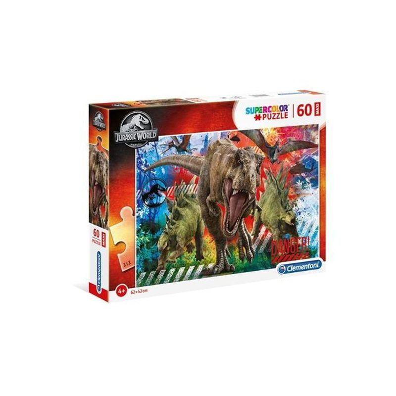 PUZZLE PZ.60 MAXI JURASSIC WORLD EAN 8005125264568 INGROSSO PUZZLE CLASSICI