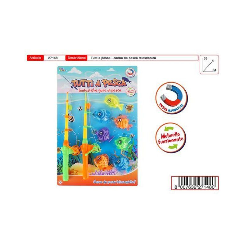 BLISTER GRANDE PESCI TRANSPARENTI EAN 8007632271480 INGROSSO GIOCHI DA EDICOLA