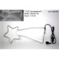 STELLA COMETA LED BIANCA CON GIOCO EAN 8033113297236 INGROSSO FIORI FINTI NATALIZI