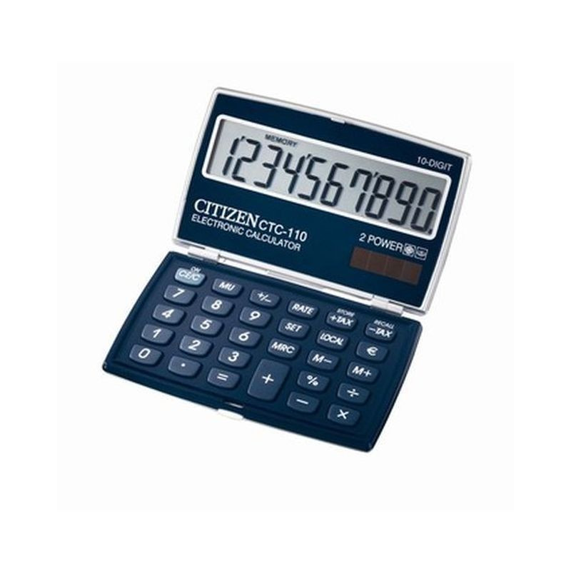 CALCOLATRICE TASCABILE CTC110 C/COP COL. EAN 0560300121000 INGROSSO CALCOLATRICI