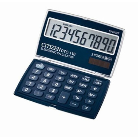 CALCOLATRICE TASCABILE CTC110 C/COP COL. EAN 0560300121000 INGROSSO CALCOLATRICI