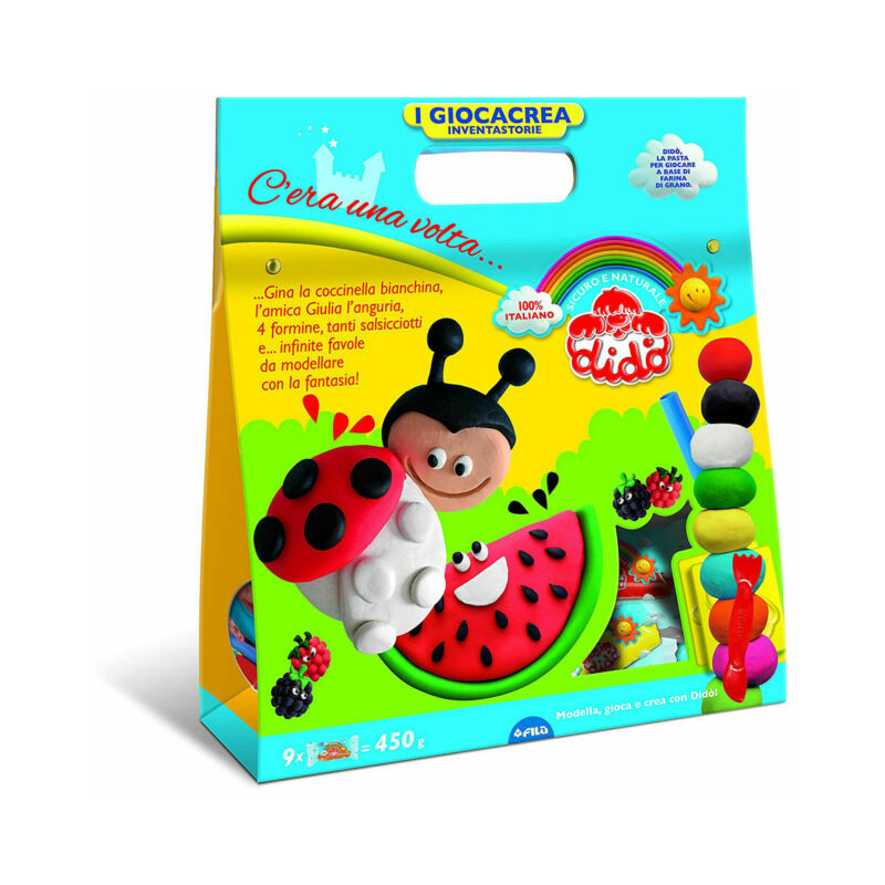 DIDO' GIOCACREA GINA LA COCCINELLA EAN 8000144003457 INGROSSO PASTA PER MODELLARE DIDO