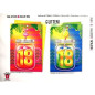 BIGLIETTI TROPICAL COCKTAIL 18 ANNI C.12 EAN 8001608349425 INGROSSO BIGLIETTI COMPLEANNO