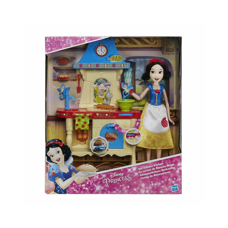 BIANCANEVE E LA MAGICA CUCINA HASBRO +3A 305X356X81MM EAN 5010993368433 INGROSSO BAMBOLE DISNEY E CARTOON
