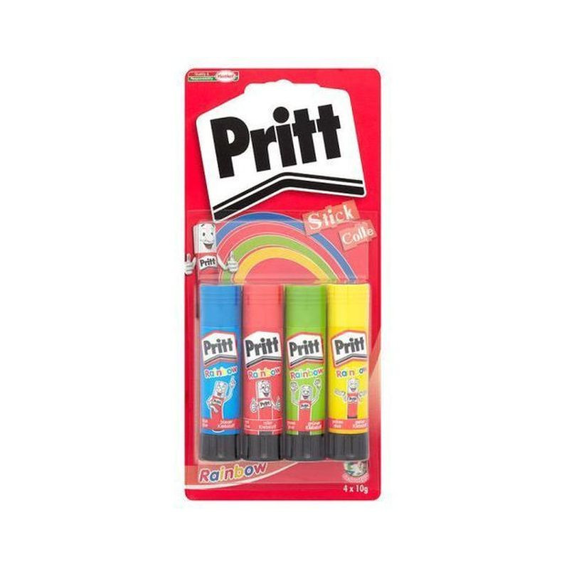 PRITT STICK RAINBOW 4x10g EAN 5010305204138 INGROSSO COLLA