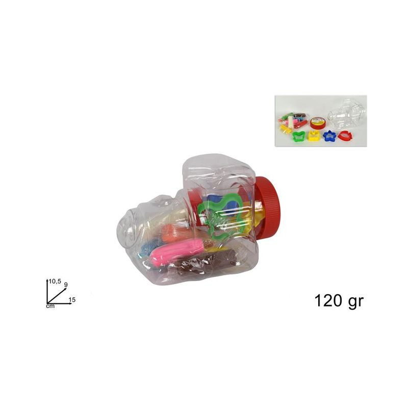 PLASTILINA 120 GR CONTENITORE TRENO EAN 8034048498538 INGROSSO PASTA PER MODELLARE DIDO