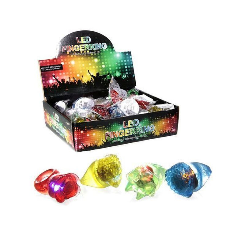 ANELLO CON LED FORME ASSORTITE EAN 4032037513129 INGROSSO GIOCATTOLI PER BAMBINE