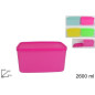 CONTENITORI PLASTICA PER FRIGO 2600ML C. EAN 8034048525999 INGROSSO CONTENITORI PER ALIMENTI