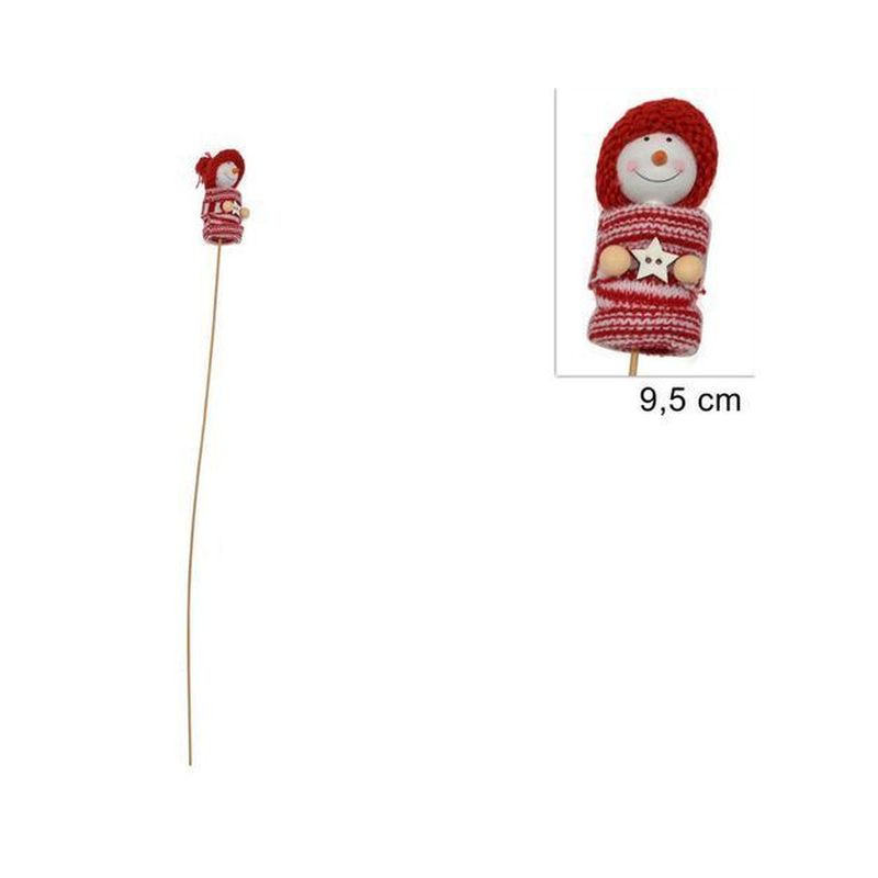 SPILLONE PUPAZZO DI NEVE 58CM EAN 8033113538902 INGROSSO FIORI FINTI NATALIZI