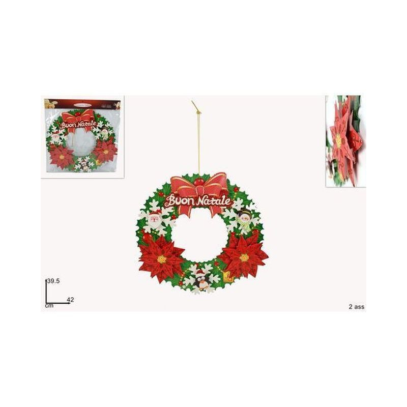 DIETROPORTA CARTONCINO STELLA NATALE 3D EAN 5221607271000 INGROSSO OGGETTISTICA NATALIZIA