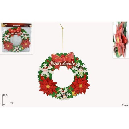 DIETROPORTA CARTONCINO STELLA NATALE 3D EAN 5221607271000 INGROSSO OGGETTISTICA NATALIZIA