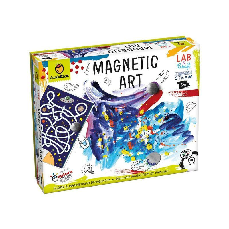 LUDATTICA LAB&CRAFT - MAGNETIC ART EAN 8057158621993 INGROSSO GIOCHI CREATIVI