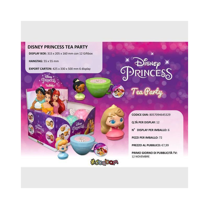 DISNEY TEA PARTY EAN 8057094645329 INGROSSO GIOCHI DA EDICOLA