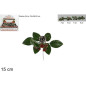 SPILLONE C/BACCHE INNEV/ROSE GLIT.DIS.24 PZ4COL AS.SM115-X1726R/27/28/29 EAN 8033113660795 INGROSSO FIORI FINTI NATALIZI