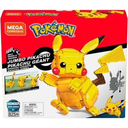 MEGA POKEMON PIKACHU GIGANTE EAN 0887961661149 INGROSSO SET PERSONAGGI CARTOON