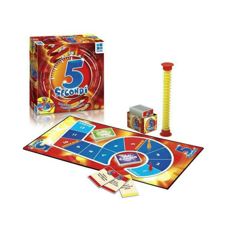 5 SECONDI 27X27X7CM 6+ANNI EAN 3760046785572 INGROSSO GIOCHI DI SOCIETA