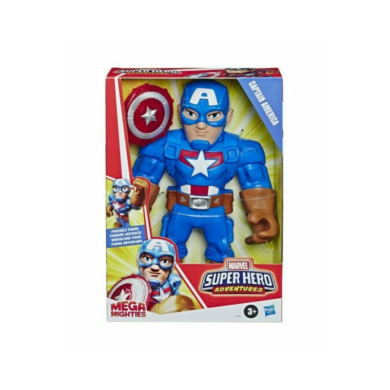 CAPTAIN AMERICA MEGA MIGHTIES 25CM EAN 5010993679898 INGROSSO PERSONAGGI SUPEREROI MARVEL