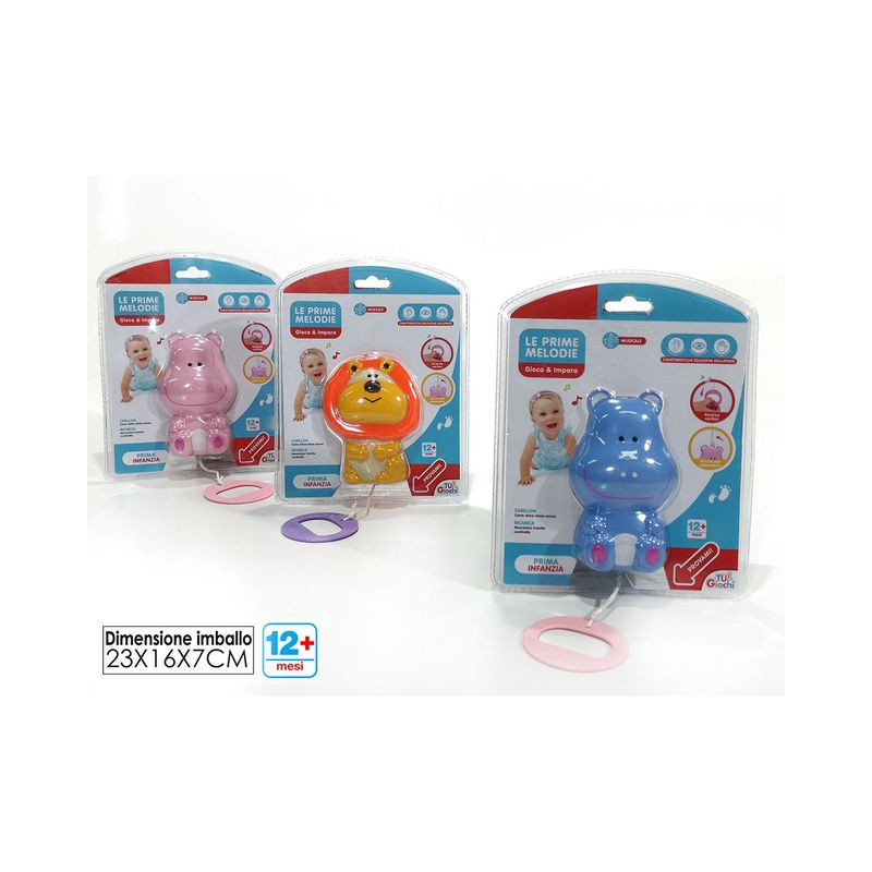 CARILLON PRIME MELODIE 3ASS EAN 8015361683962 INGROSSO GIOCHI PRIMA INFANZIA