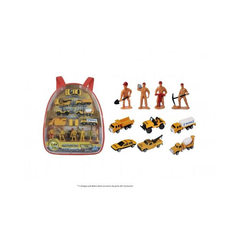 ZAINO CON MACCHINA MOV. TERRA EAN 8032780712349 INGROSSO ZAINI SCUOLA