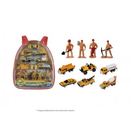 ZAINO CON MACCHINA MOV. TERRA EAN 8032780712349 INGROSSO ZAINI SCUOLA