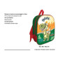 ZAINO LED 3D DINO EAN 8032780713216 INGROSSO ZAINI SCUOLA