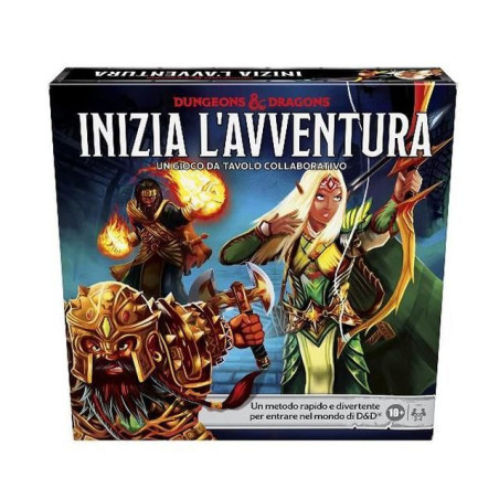 DUNGEONS & DRAGONS INIZIA LAVVENTURA EAN 5010993732098 INGROSSO GIOCHI DI SOCIETA