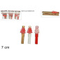MOLLETTINE C/SOGGETTI NATALIZI 3PZ 3ASS 7CM EAN 8033113396496 INGROSSO OGGETTISTICA NATALIZIA