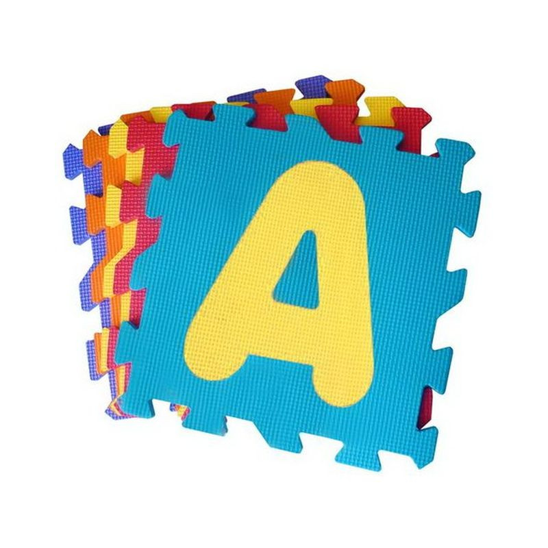 TAPPETINI LETTERE 5PZ 30X30CM CAD/QU EAN 8005586202208 INGROSSO GIOCHI PRIMA INFANZIA