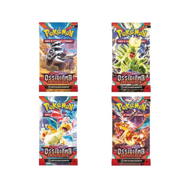 POKEMON SCARLATTO VIOLETTO 3 BUSTINA EAN 0820650603402 INGROSSO GIOCHI DI CARTE