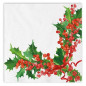 TOVAGLIOLI 33X33CM PZ.20 BIANCO NATALE EAN 8020834302363 INGROSSO TOVAGLIOLI NATALIZI