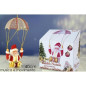 BABBO NATALE B/O C/PARACADUTE LU/MU/MOV EAN 8015361793876 INGROSSO PUPAZZI E GNOMI NATALIZI