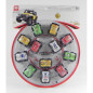 AUTO RETROCARICA BLISTER 12PZ 32X38CM EAN 8010362437712 INGROSSO MODELLINI AUTO A FRIZIONE