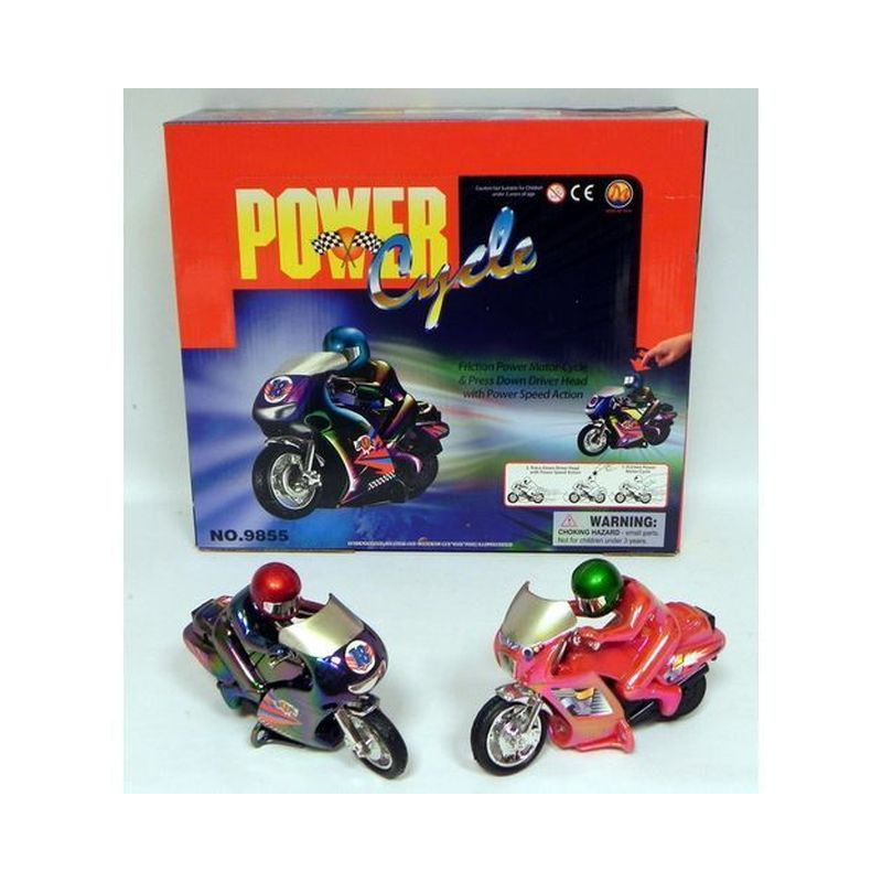 MOTO CORSA FRIZIONE 14X10CM EAN 8010362433141 INGROSSO MODELLINI AUTO A FRIZIONE