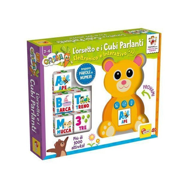 CAROTINA CUBI ELETTRONICI INTERATTIVI EAN 8008324072095 INGROSSO GIOCHI CREATIVI