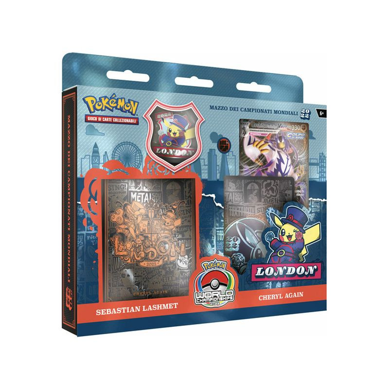 POKEMON WORLD CHAMPIONSHIP 2022 MAZZO EAN 0820650602863 INGROSSO GIOCHI DI CARTE