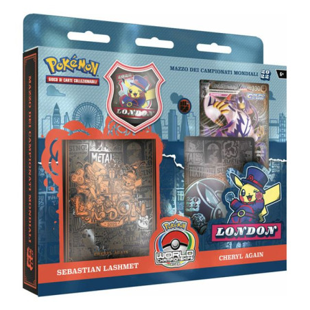 POKEMON WORLD CHAMPIONSHIP 2022 MAZZO EAN 0820650602863 INGROSSO GIOCHI DI CARTE