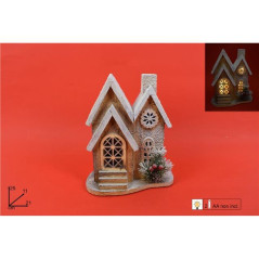 INGROSSO CASETTA LEGNO C/LUCI NA