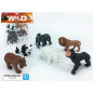 WILD IL MONDO DEGLI ANIM.-SET 6 ANIM. EAN 8015361149765 INGROSSO BUSTE ANIMALI GIOCATTOLO