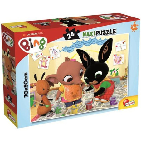 PUZZLE SUPERMAXI 24 BING - ART ATTACK EAN 8008324081202 INGROSSO PUZZLE CLASSICI