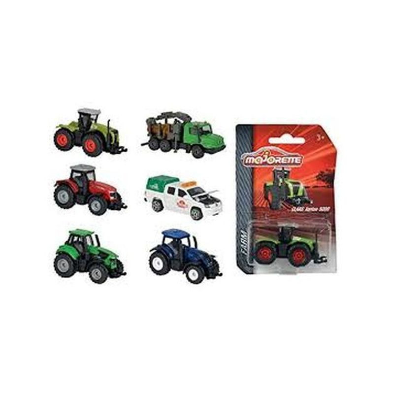 MAJORETTE FARM ASSORT. 6ASS EAN 3467452038017 INGROSSO MODELLINI AUTO