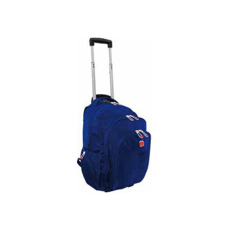 TROLLEY SCUOLA LEOPARD BLU H.46CM L.34CM P.24CM EAN 8004434293030 INGROSSO ZAINI SCUOLA