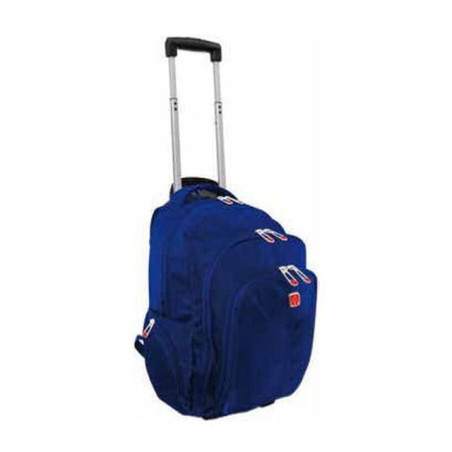 TROLLEY SCUOLA LEOPARD BLU H.46CM L.34CM P.24CM EAN 8004434293030 INGROSSO ZAINI SCUOLA