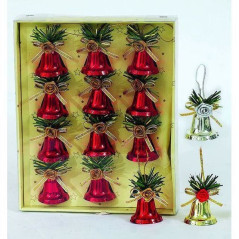 INGROSSO CAMPANELLE ORO 12PZ DEC