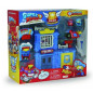 SUPERZINGS S - PLAY SET POLICE STATION EAN 8431618007341 INGROSSO SET PERSONAGGI CARTOON
