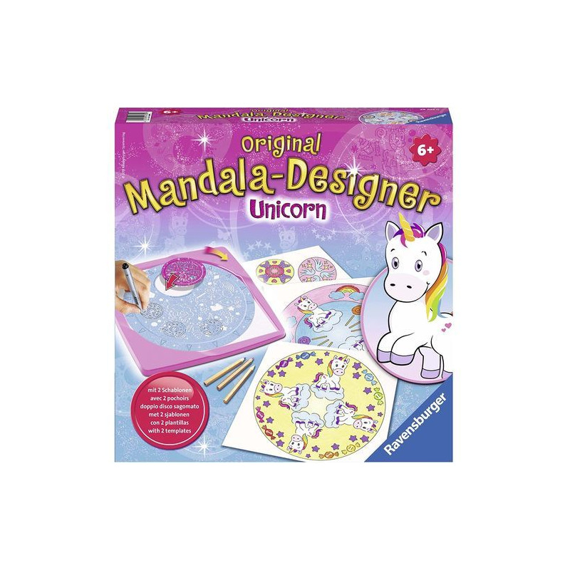 MANDALA DESIGNER UNICORNO TRAVEL GAMES EAN 4005556297030 INGROSSO GIOCHI CREATIVI