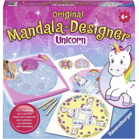 MANDALA DESIGNER UNICORNO TRAVEL GAMES EAN 4005556297030 INGROSSO GIOCHI CREATIVI